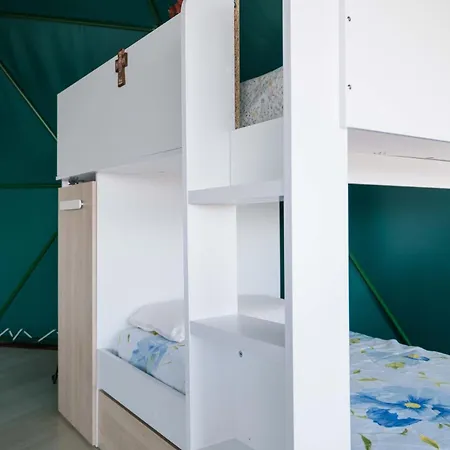 ラグジュアリーテント La Cupola Dei Trabocchi トリーノ・ディ・サングロ