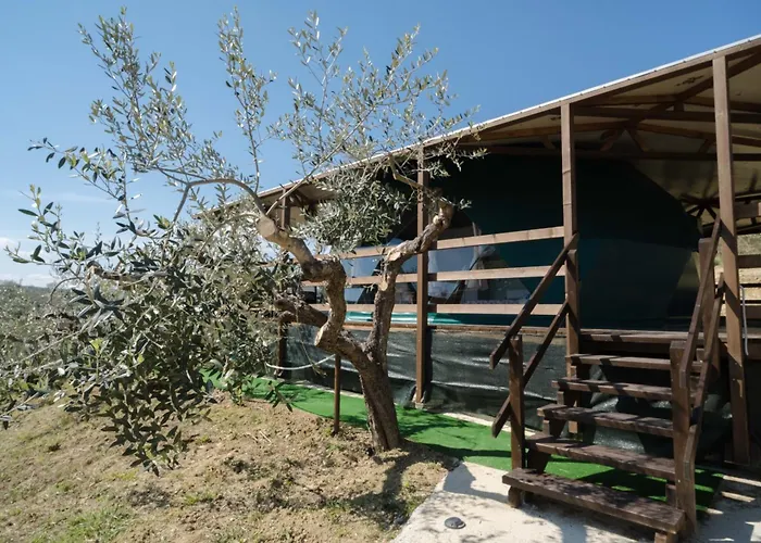 Luxusní stan La Cupola Dei Trabocchi