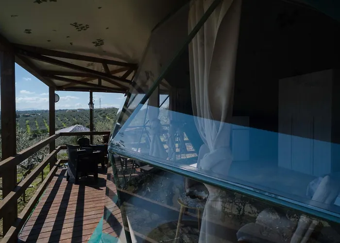 Luxusní stan La Cupola Dei Trabocchi